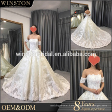 diseños de bordado de alta calidad para vestido de novia